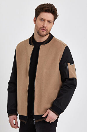 ALEXANDERGARDI KOLU CEP DETAYLI YÜNLÜ MONT (E22-623A)