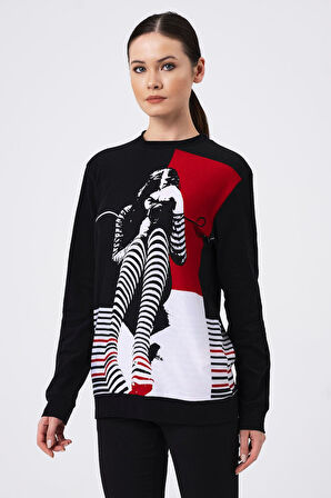 ALEXANDERGARDI BASKILI SWEATSHIRT (E22-732A-WN)