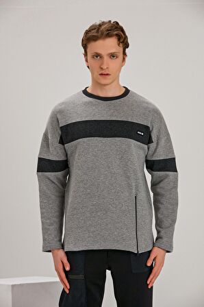 ALEXANDERGARDI FERMUAR DETAYLI SWEATSHİRT (E22-73600)