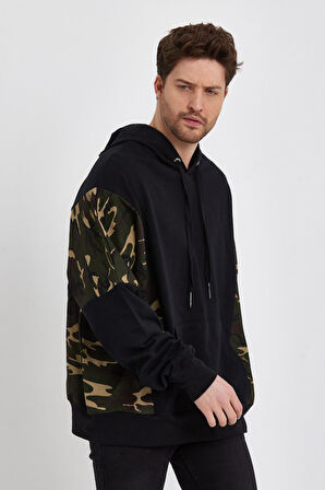 ALEXANDERGARDI KAPÜŞONLU OVERSİZE SWEATSHIRT(E22-75200)