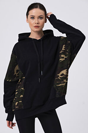 ALEXANDERGARDI KAPÜŞONLU OVERSİZE SWEATSHIRT (E22-75200)