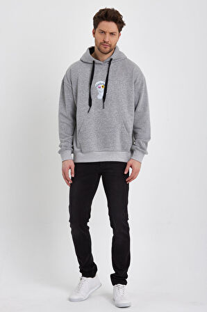 ALEXANDERGARDI BASKILI KAPÜŞONLU SWEATSHIRT (E22-757A-04)