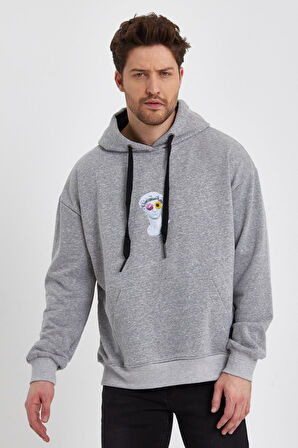 ALEXANDERGARDI BASKILI KAPÜŞONLU SWEATSHIRT (E22-757A-04)