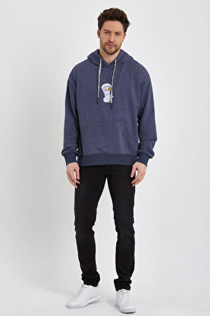 ALEXANDERGARDI BASKILI KAPÜŞONLU SWEATSHIRT (E22-757A-04)