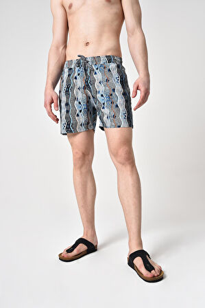 ALEXANDERGARDI DESENLİ DENİZ ŞORTU (E22-GRANZ00)