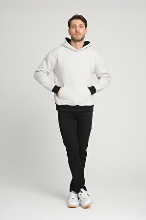 ALEXANDERGARDI KANGRU CEPLİ KAPİŞONLU SWEATSHİRT (E23-00176)