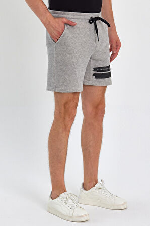 ALEXANDERGARDI BELİ BAĞLAMALI BASKILI ŞORT (E23-0018)