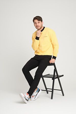 ALEXANDERGARDI BİSİKLET YAKA SWEATHIRT (E23-0020)