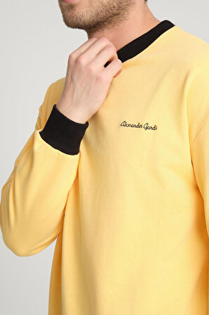 ALEXANDERGARDI BİSİKLET YAKA SWEATHIRT (E23-0020)