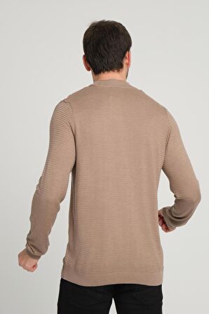 ALEXANDERGARDİ BALIKÇI YAKA DESENLİ KAZAK(E21-18119)