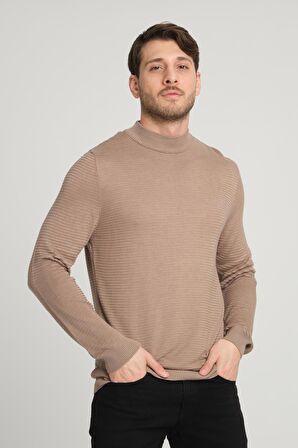 ALEXANDERGARDİ BALIKÇI YAKA DESENLİ KAZAK(E21-18119)