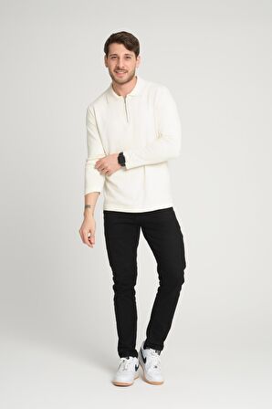 ALEXANDERGARDI FERMUARLI POLO YAKA KAZAK (E23-6702)