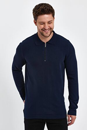 ALEXANDERGARDI FERMUARLI POLO YAKA KAZAK (E23-6702)