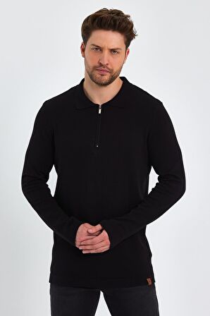 ALEXANDERGARDI FERMUARLI POLO YAKA KAZAK (E23-6702)