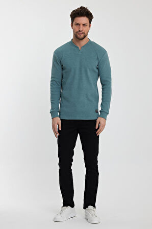 ALEXANDERGARDI PATLI YAKA KAŞKORSE SWEATSHIRT(E23-72804)