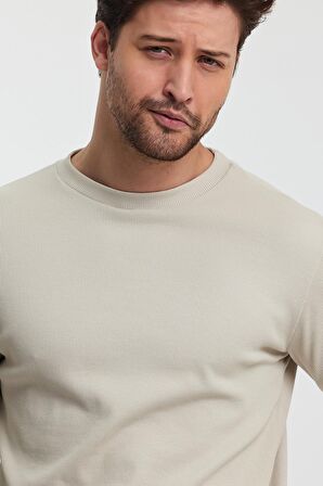 ALEXANDERGARDI BİSİKLET YAKA KAŞKORSE SWEATSHIRT(E23-73204)