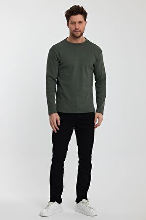 ALEXANDERGARDI BİSİKLET YAKA KAŞKORSE SWEATSHIRT(E23-73204)