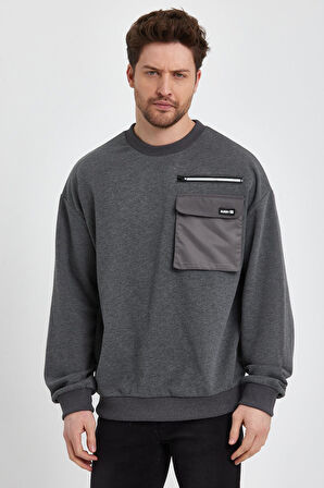 ALEXANDERGARDI CEP DETAYLI SWEATSHİRT(E23-75500)