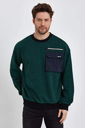 ALEXANDERGARDI CEP DETAYLI SWEATSHİRT(E23-75500)