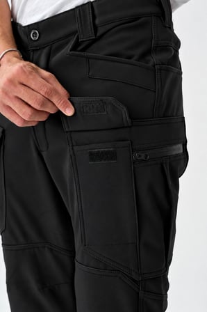 Erkek Kışlık İçi Polarlı Rüzgar Su Geçirmez Soft Shell Taktik Pantolon - E231