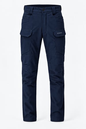 Erkek Kışlık İçi Polarlı Rüzgar Su Geçirmez Soft Shell Taktik Pantolon - E231