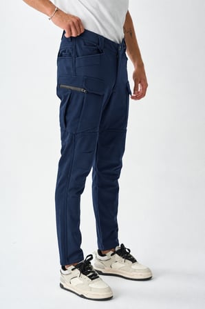 Erkek Kışlık İçi Polarlı Rüzgar Su Geçirmez Soft Shell Taktik Pantolon - E231