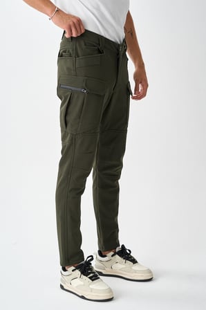 Erkek Kışlık İçi Polarlı Rüzgar Su Geçirmez Soft Shell Taktik Pantolon - E231