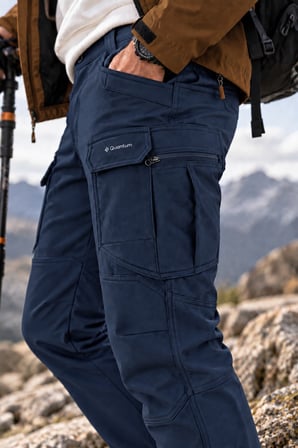 Erkek Kışlık Softshell İçi Polarlı Rüzgar, Soğuk & Su Geçirmez Taktik Pantolon - E232