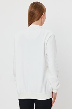 ALEXANDERGARDI İÇİ POLARLI BASKI DETAYLI SWEATSHIRT(E24-00174)