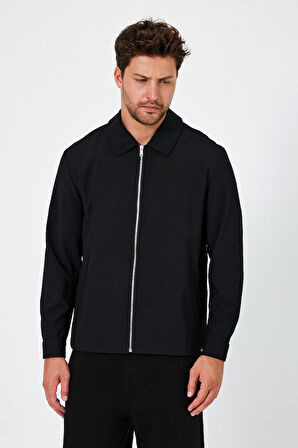 ALEXANDERGARDI GÖMLEK YAKA FERMUARLI MONT (E24-00201)