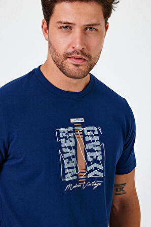 ALEXANDERGARDI BASKILI REGULAR FİT T-SHİRT (E24-00213)