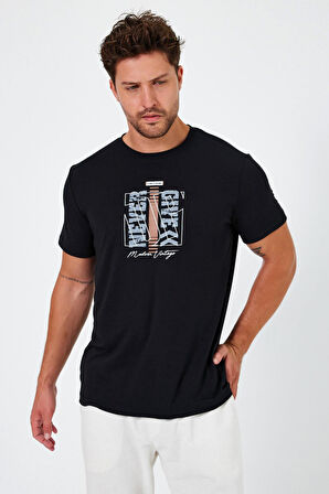 ALEXANDERGARDI BASKILI REGULAR FİT T-SHİRT (E24-00213)