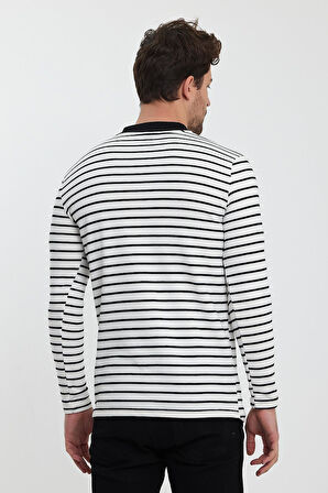 ALEXANDERGARDI DÜĞMELİ ERKEK SWEATSHİRT (E24-72803-ERK)