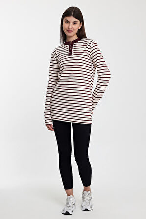 ALEXANDERGARDI DÜĞMELİ  SWEATSHİRT (E24-72803-KDN)