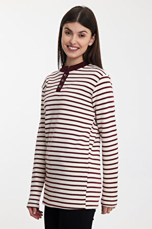 ALEXANDERGARDI DÜĞMELİ  SWEATSHİRT (E24-72803-KDN)