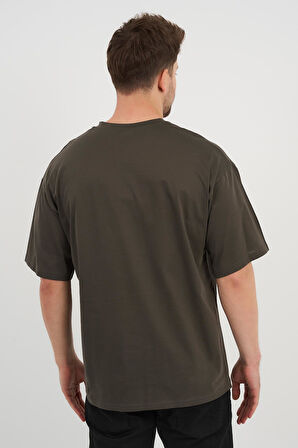 ALEXANDERGARDI V Yaka Oversize T-shirt (E24-742A)