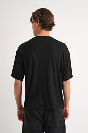 ALEXANDERGARDI V Yaka Oversize T-shirt (E24-742A)