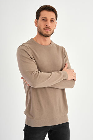 ALEXANDERGARDI BİSİKLET YAKA REGULAR FİT KAZAK (E24-EZE-03)