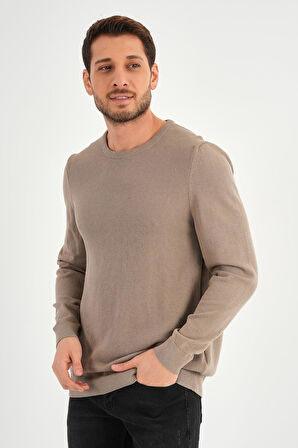 ALEXANDERGARDI BİSİKLET YAKA REGULAR FİT KAZAK (E24-EZE-03)