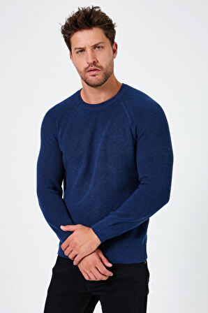 ALEXANDERGARDI BİSİKLET YAKA REGULAR FİT KAZAK (E24-EZE-07)