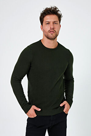 ALEXANDERGARDI BİSİKLET YAKA REGULAR FİT KAZAK (E24-EZE-03)