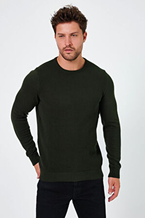 ALEXANDERGARDI BİSİKLET YAKA REGULAR FİT KAZAK (E24-EZE-03)