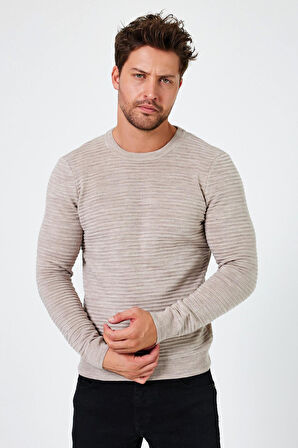 ALEXANDERGARDI BİSİKLET YAKA REGULAR FİT KAZAK (E24-EZE-17)