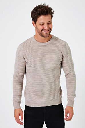 ALEXANDERGARDI BİSİKLET YAKA REGULAR FİT KAZAK (E24-EZE-17)