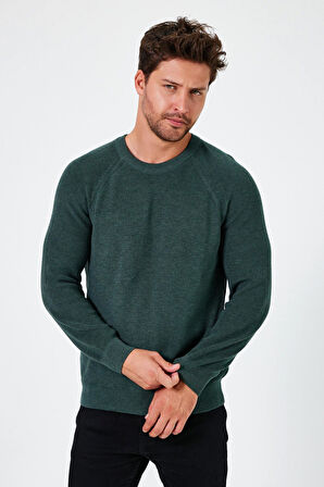 ALEXANDERGARDI BİSİKLET YAKA REGULAR FİT KAZAK (E24-EZE-07)