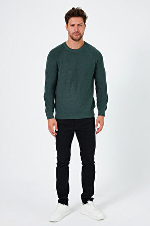 ALEXANDERGARDI BİSİKLET YAKA REGULAR FİT KAZAK (E24-EZE-07)