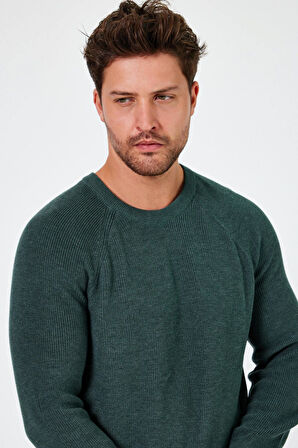 ALEXANDERGARDI BİSİKLET YAKA REGULAR FİT KAZAK (E24-EZE-07)