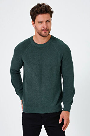 ALEXANDERGARDI BİSİKLET YAKA REGULAR FİT KAZAK (E24-EZE-07)