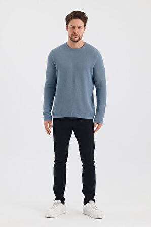 ALEXANDERGARDI BİSİKLET YAKA COMFORT FİT KAZAK (E24-EZE-40)