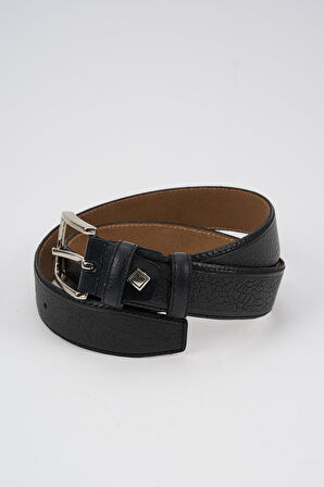 Erkek Doku Detaylı Hakiki Deri Kemer (E24-KEMER-05)